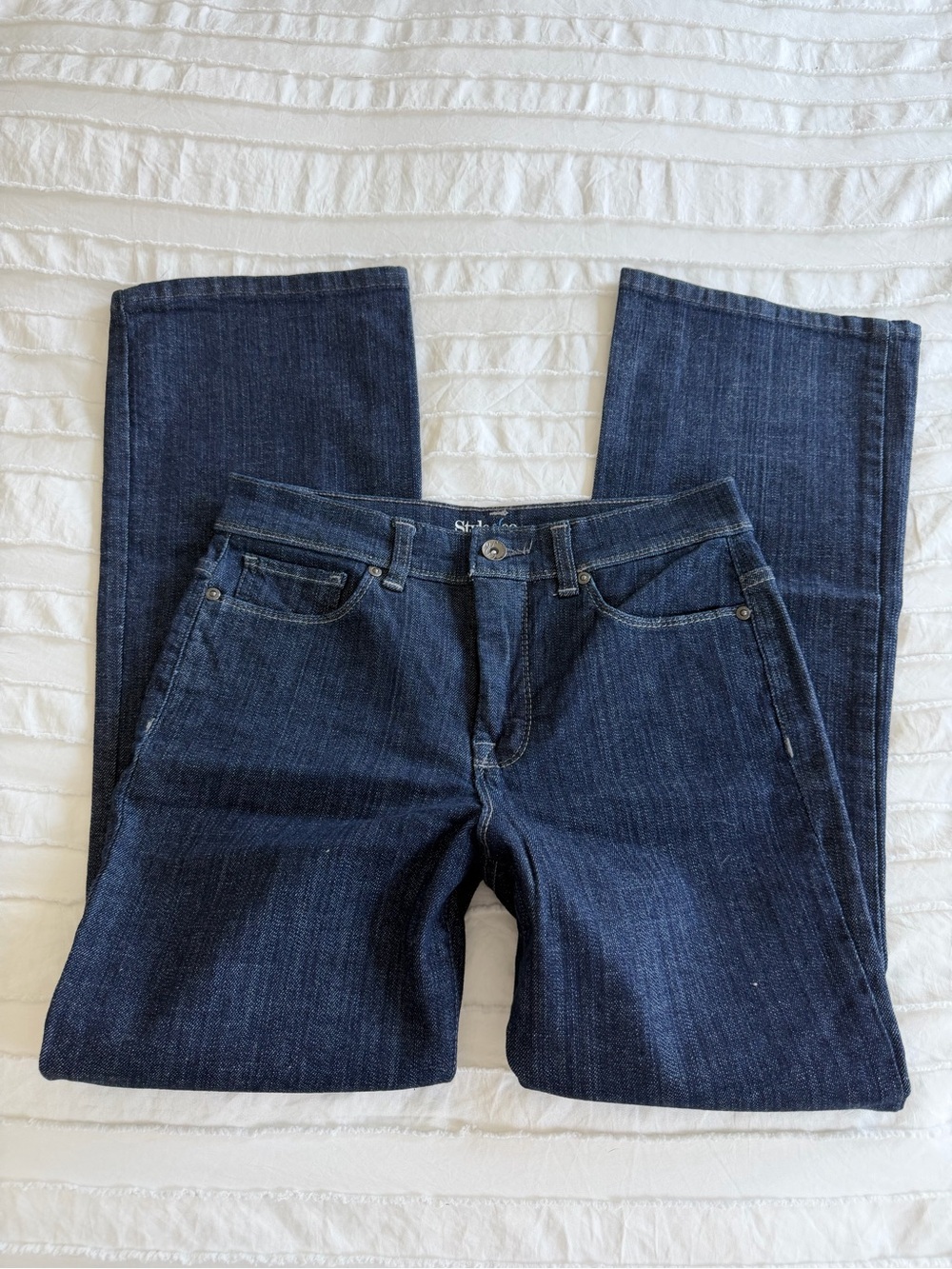 Style & Co. Dark Blue Straight Leg Jeans
